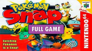 Pokémon Snap [Full Game | No Commentary] N64