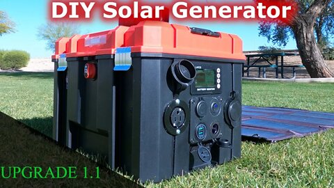DIY Water Resistant Solar Generator - Upgrade 1.1
