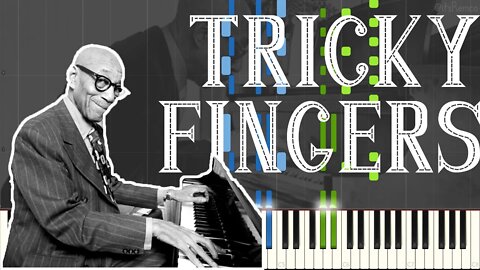 Eubie Blake - Tricky Fingers 1969 (Ragtime Piano Synthesia)