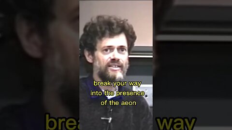 Terence McKenna describes his DMT experience