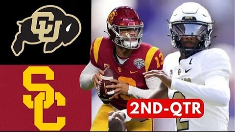 Colorado Buffaloes vs USC Trojans Highlights 2nd-QTR HD | College Football 9/30/2023 | Pac-12 Conf.