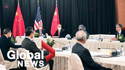 Heated exchanges between US and China at high-level meeting