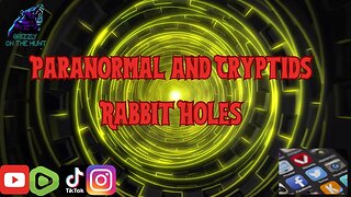 Paranormal Cryptid Rabbit Holes ~ Dinosaurs? What are people seeing?