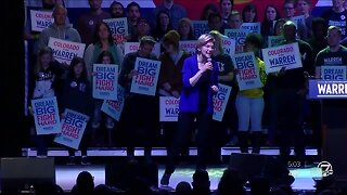 Elizabeth Warren holds rally in Denver ahead of primary