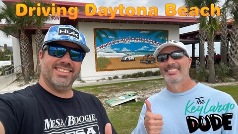 Driving in World Famous Daytona Beach between Hurricane Fiona and Hurricane Ian 4K