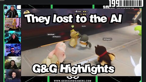 They lost to the AI - Geeks and Gamers Highlights