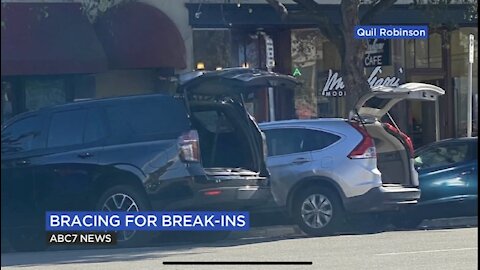 Democrat Sh!thole San Francisco: Car break-ins on the rise.