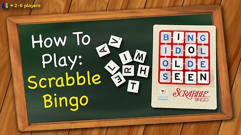 How to play Scrabble Bingo
