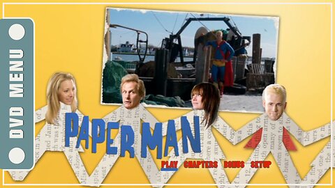 Paper Man - DVD Menu