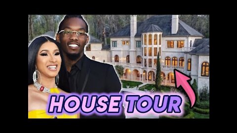 Cardi B and offset house tour