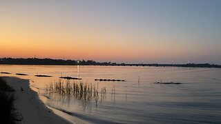 Sunrise Over The Lagoon