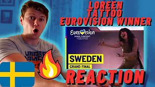 Loreen - Tattoo (LIVE) | EUROVISION WINNER | IRISH REACTION | Sweden 🇸🇪 | Grand Final