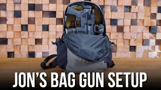 Jon's Bag Gun Setup - An EDC Bag That Packs A Punch!