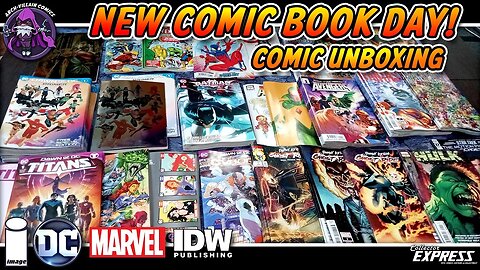 New COMIC BOOK Day - Marvel & DC Comics Unboxing May 17, 2023 - New Comics This Week 5-17-2023