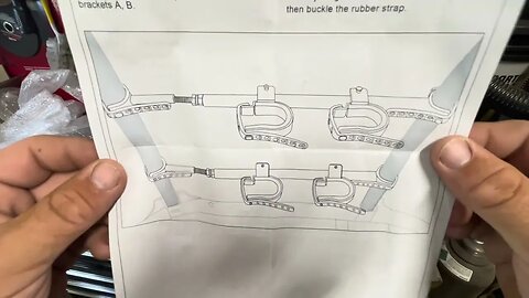 StarKnightMT UTV Overhead Adjustable "Tool" Rack. (Unboxing)