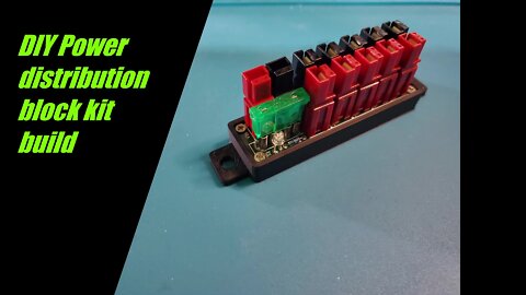 DIY power distribution block