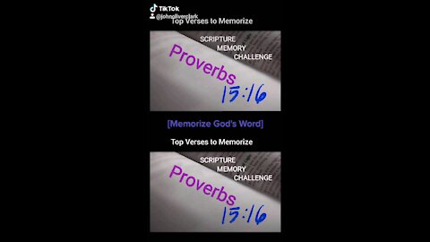 Top Verses To Memorize, Proverbs 15:16