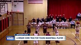 Dream comes true for young Basketball player