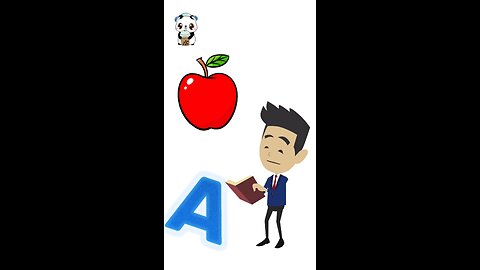 A for Apple 🍎 #kids #viral #trending #rumble #shorts