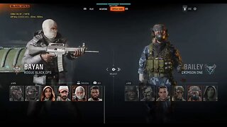 First look at the operator Selection screen Black ops 6