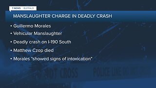 Vehicular Manslaughter charged in connection with deadly crash on the 190