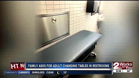 Family Asks For Adult Changing Tables in Restrooms