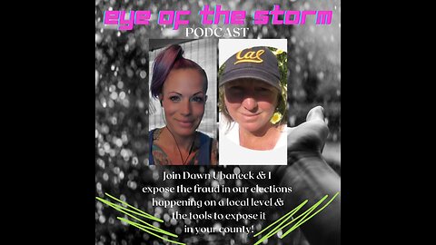 Eye of the STORM Podcast S1 E14 - 09/03/23 with Dawn Urbanek