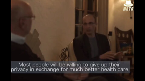 Yuval Noah Harari Talking in 2017 About 24 Hour Health Monitoring and Bio Censors