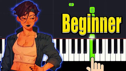 Beyond Good & Evil Home Sweet Home - Beginner Piano Tutorial + Music Sheets