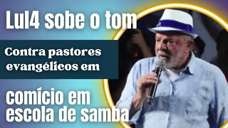 Ele está GAGÁ: Lul4 sobe o tom contra pastores "não podem falar em nome de Deus"