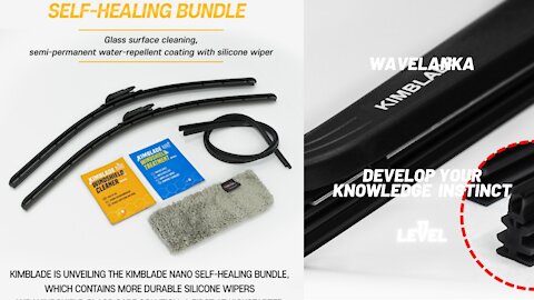 KIMBLADE NANO Wiper blade solution completed by Nanotech | Smart Gadgets for 2021