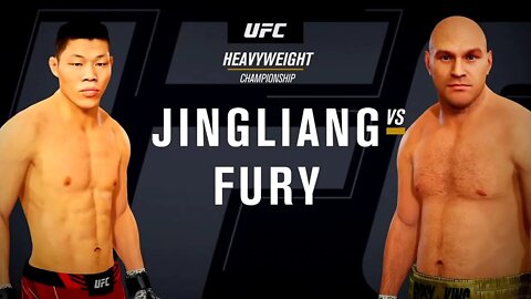 EA Sports UFC 4 Gameplay Tyson Fury vs Li Jingliang