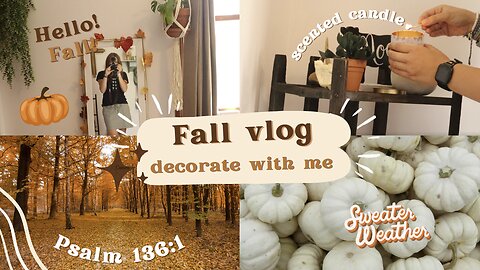 🍁Fall cleaning and decorating!🍁