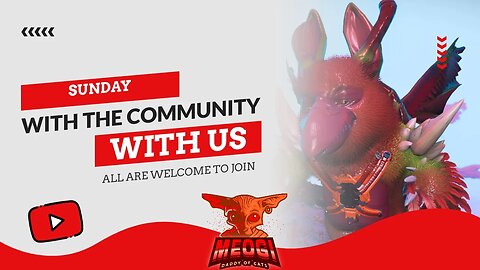 Come Hang Out With Meogi And The Community On Sunday!
