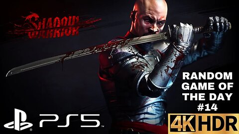 Shadow Warrior (2013) Opening Retro Gameplay | Random Game of the Day #14 | PS5 | 4K (No Commentary)