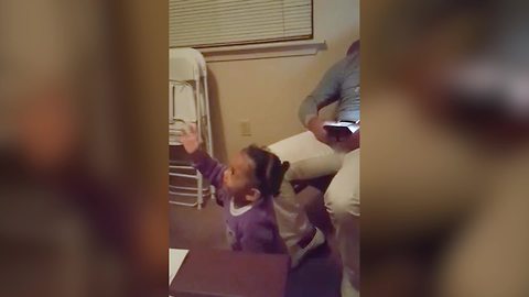 "Baby Girl Argues with Mom"