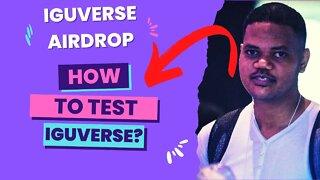 Iguverse Incentivized Testnet - Airdrop Confirmed? How To Beta Test Iguverse Move2earn App?