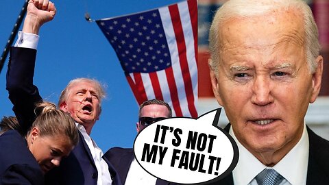 Biden DESTROYED After Being Questioned About Putting "Bullseye" On Trump After Assassination Attempt