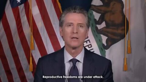 California Gov. Gavin Newsom calls for an uprising