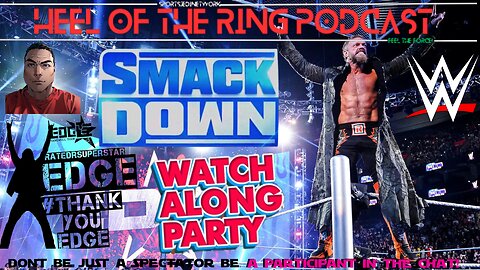 🟡WWE FRIDAY NIGHT SMACKDOWN Live Reactions & Watch Along (No Footage Shown)| BX SPORTS JEDI 'KEV"