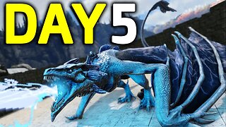Counter RAIDING & GRIEFING Castle Cave On DAY 5 - ARK PvP