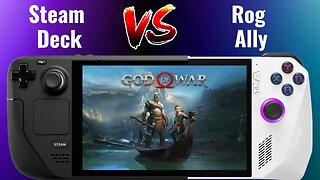 God of War | Steam Deck Vs ROG Ally