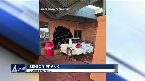 Cumberland High School seniors have epic senior prank