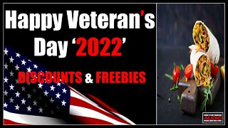 Happy Veterans Day | 2022 | Discounts & Freebies