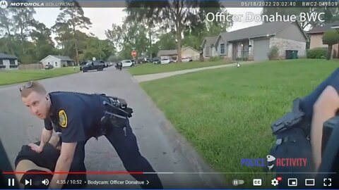 Houston Police Shootout With Armed Man - Officer Salinas Did A Great Job - Earning A Donut