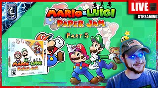 Part 5 Pups! | FIRST TIME! | Mario & Luigi: Paper Jam | 3DS | !Subscribe & Follow!