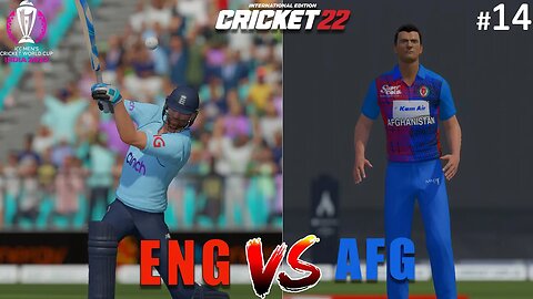 AFGHANISTAN vs ENGLAND - Match in India - Cricket 22 ODI World Cup 2023