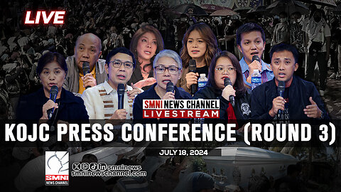 LIVE: KOJC Press Conference (Round 3) | July 18, 2024