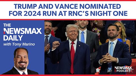 Trump’s Triumphant Return at the RNC | The NEWSMAX Daily (07/16/24)