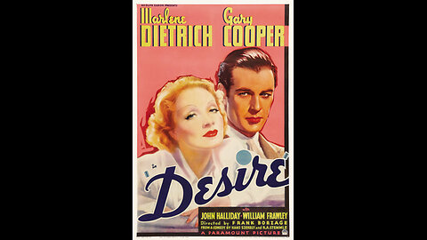 Trailer - Desire - 1936